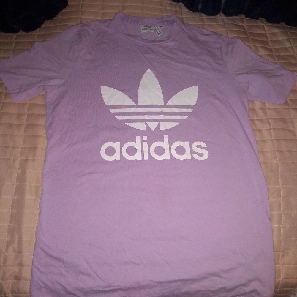 Adidas Women's Light Purple Trefoil set